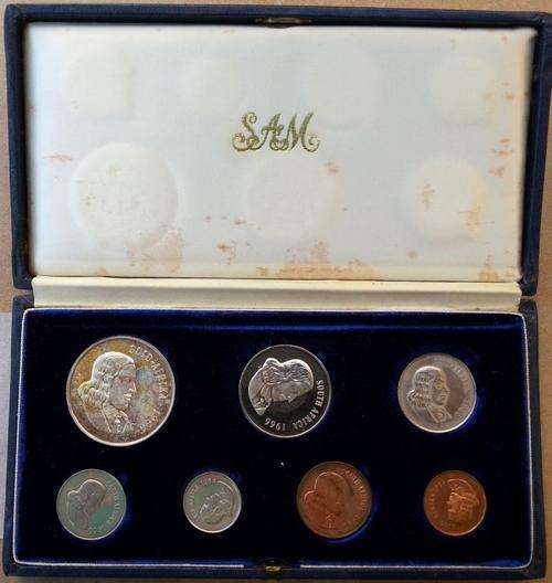 1966 Short Proof Set, in S.A.M. Box