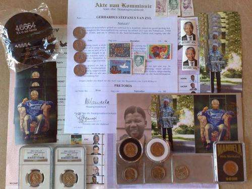 A Great Mr. Nelson Mandela Collection 49 items