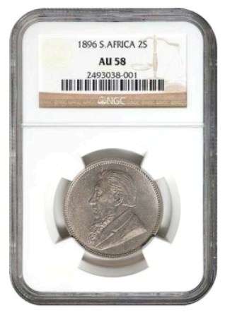 Magnificent 1896 2S-NGC AU58-Nearly perfect!!!