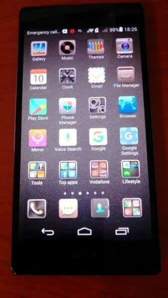 Huawei P7 Ascend cell phone
