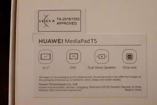 Huawei Mediapad T5 Full HD Octa Core Tablet