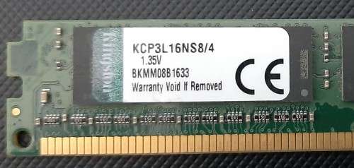 DDR3 Desktop RAM 2 x 4GB modules
