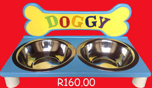 Dog food stand