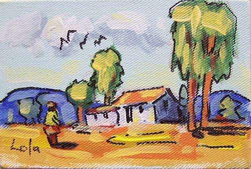 Delightful Lola Du Toit miniature.