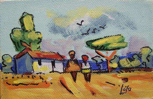 Delightful Lola Du Toit miniature.