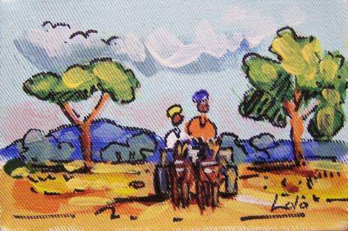 Delightful Lola Du Toit miniature.