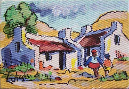 Delightful Lola Du Toit miniature.