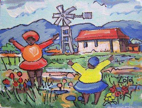 Delightful Lola Du Toit original.