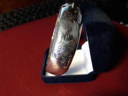 100% STERLING SILVER BANGLE