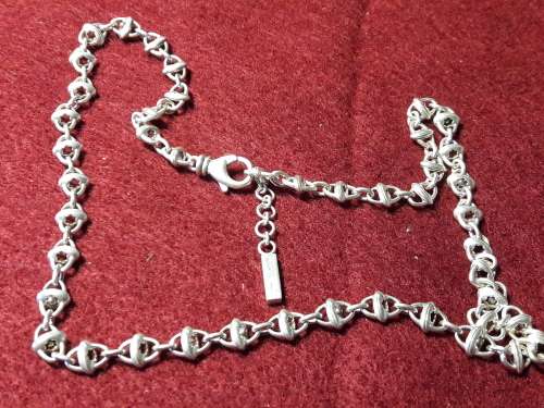 SOLID STERLING SILVER NECKLACE