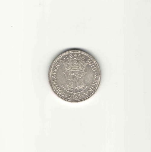 1958 SA UNION 2 1/2 SHILLINGS [HALF CROWN] - As per scan