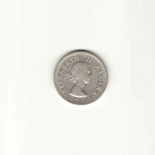 1958 SA UNION 2 1/2 SHILLINGS [HALF CROWN] - As per scan