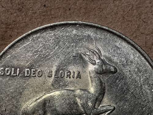 1966 RSA SILVER R1 AFRIKAANS ###TAGGED EAR###