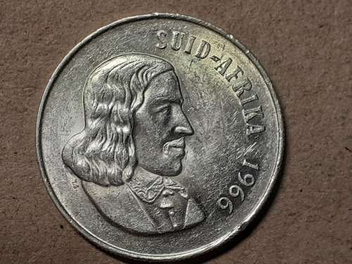 1966 RSA SILVER R1 AFRIKAANS ###TAGGED EAR###