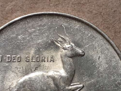 1966 RSA SILVER R1 AFRIKAANS ###TAGGED EAR###