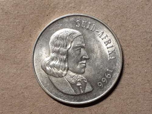 1966 RSA SILVER R1 AFRIKAANS ###TAGGED EAR###