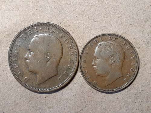 2 COINS OF PORTUGAL