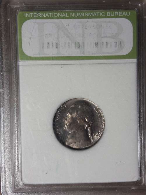 1961 USA FIVE CENT UNCIRCULATED CAPSULED