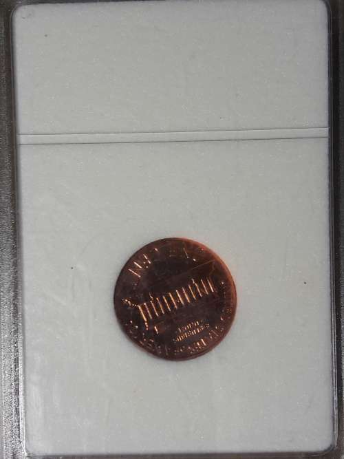 1963 USA ONE CENT UNCIRCULATED CAPSULED