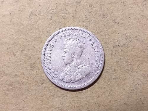 1929 SA UNION SILVER SIXPENCE [6d]