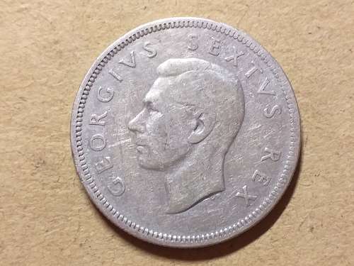 1949 SA UNION SILVER 2 SHILLING [Florin] [A relist of non payment]