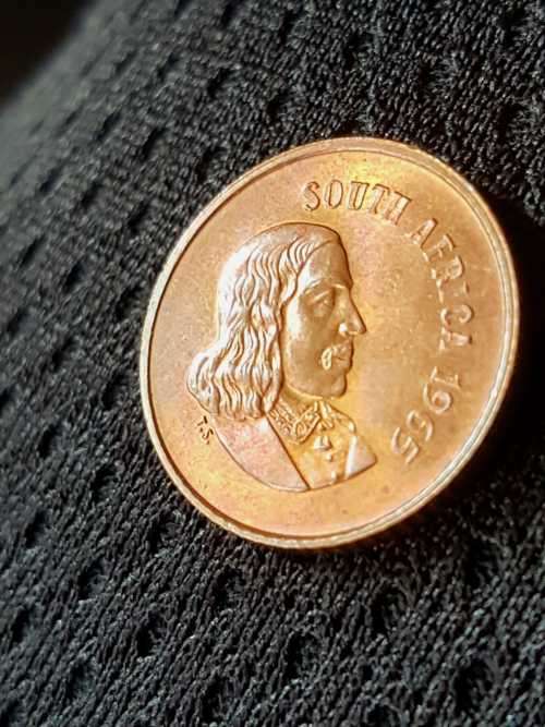 1965 RSA ENGLISH 1 CENT HIGH MINT STATE VERY RARE [ONLY 1180 MINTED]