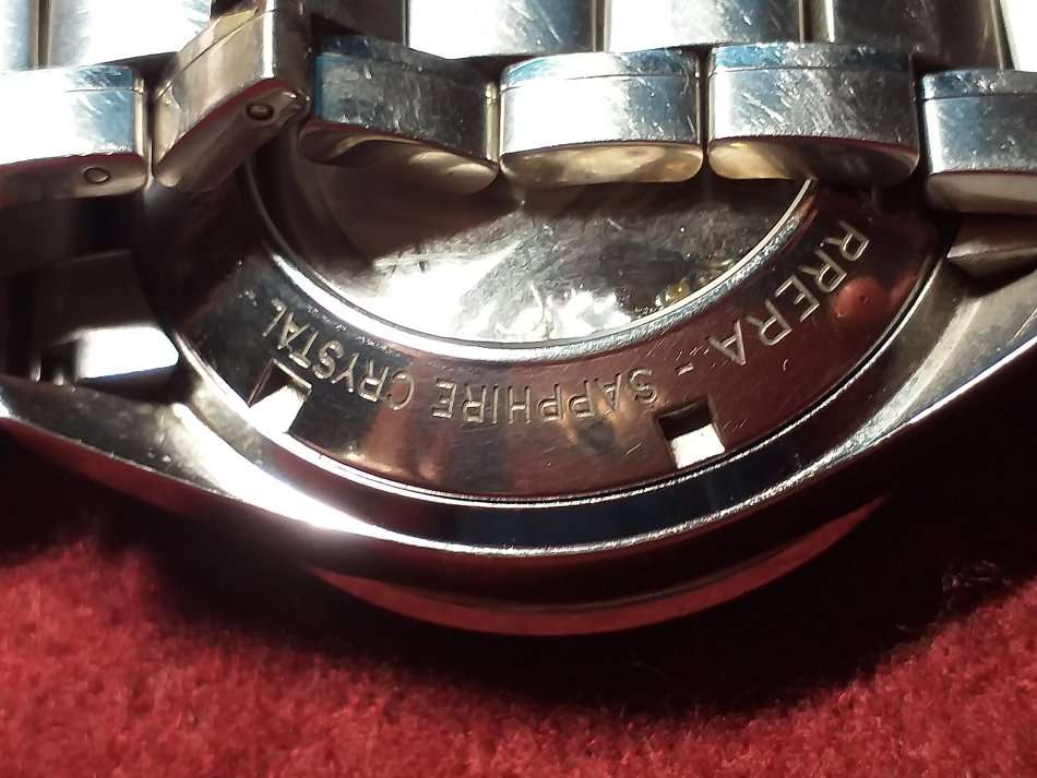 TAG HEUER CARRERA AUTOMATIC WITH ORIGINAL STRAP IN GOOD WORKING ORDER