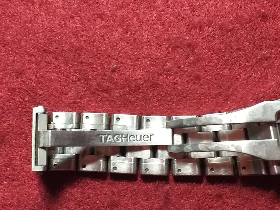 TAG HEUER CARRERA AUTOMATIC WITH ORIGINAL STRAP IN GOOD WORKING ORDER