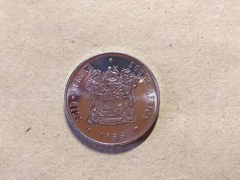 1986 RSA NICKEL 20 CENT [Proof]