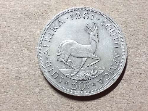 1961 RSA SILVER 50 CENT