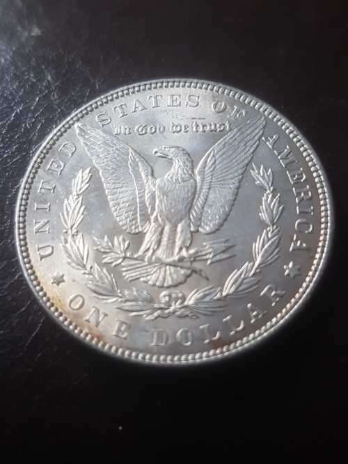1887 USA SILVER 1 Dollar "Morgan Dollar" [UNC]