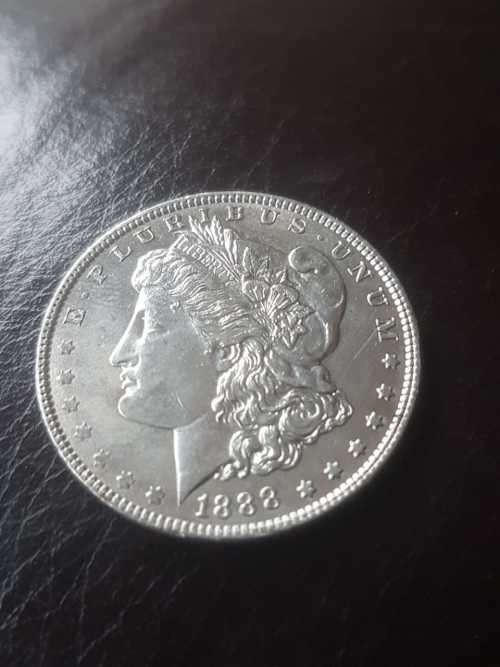 1888 USA SILVER 1 Dollar "Morgan Dollar"