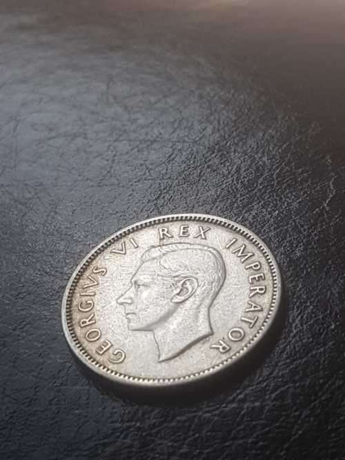 1938 SA UNION SILVER SHILLING