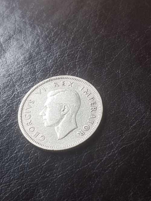 1941 SA UNION SILVER SHILLING