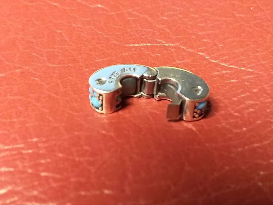 LOVELY GENUINE SOLID STERLING SILVER PANDAORA CHARM