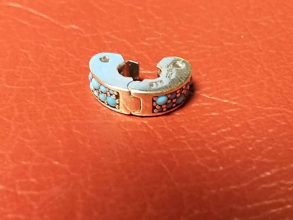 LOVELY GENUINE SOLID STERLING SILVER PANDAORA CHARM