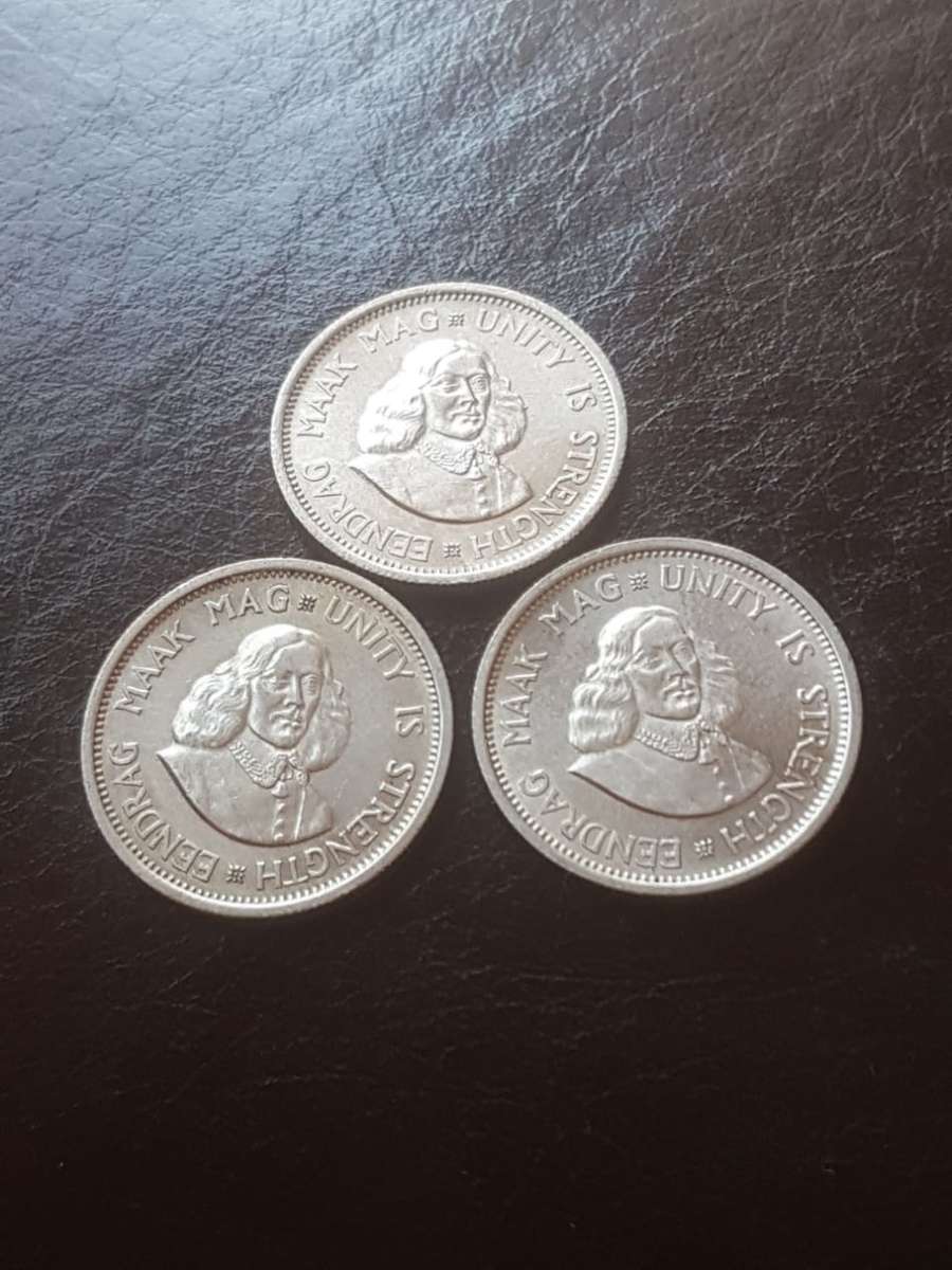 3 x 1963 RSA SILVER 10 CENT [Bid per coin to take all]