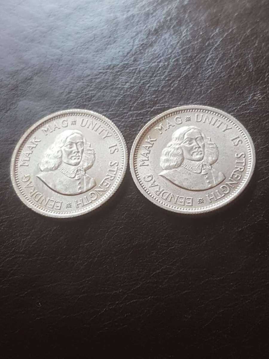 2 x 1964 RSA SILVER 10 CENT [Bid per coin to take both]