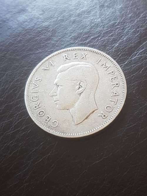1940 SA UNION SILVER 2.5 SHILLINGS
