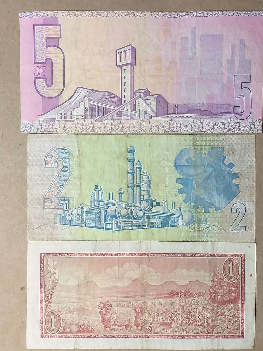 3 x RSA BANK NOTES