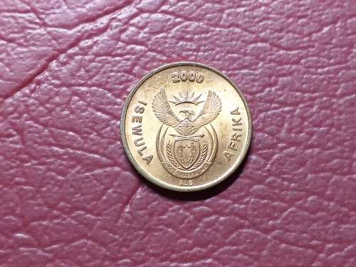 2000 RSA 1 CENT - NEW COAT OF ARMS - MINT STATE [RARE]