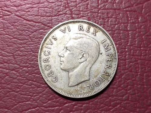 1942 SA UNION SILVER 2.5 SHILLINGS