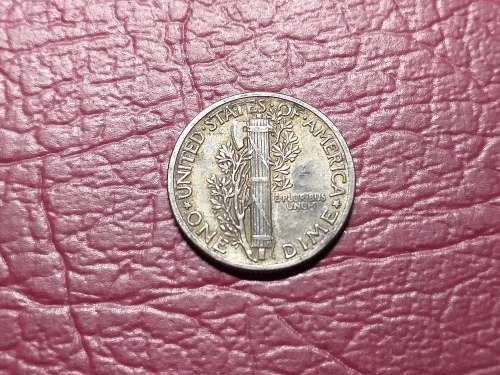 1942 USA SILVER 1 Dime "Mercury Dime"