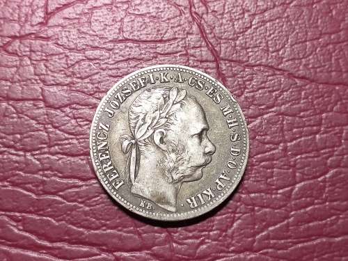 1889 Hungary SILVER 1 Forint - Ferenc József