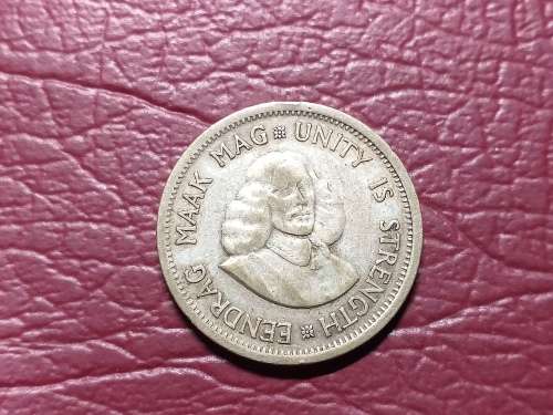 1962 SA UNION SILVER 10 CENTS