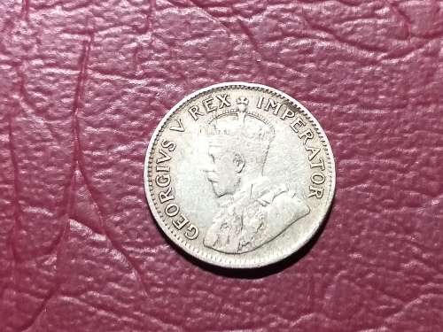 1933 SA UNION SILVER 3 PENCE