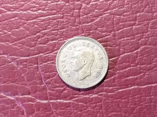 1952 SA UNION SILVER 3 PENCE