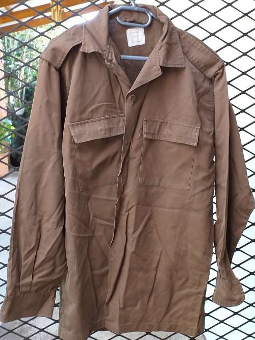 SADF BROWNS LONG SLEEVE SHIRT IN VERY GOOD CONDITION - [SIZE L]