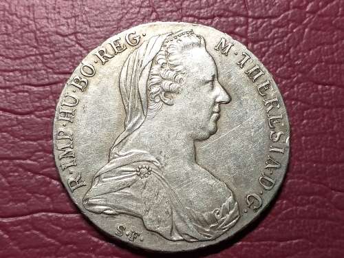 1780 MARIA THERESIA SILVER THALER