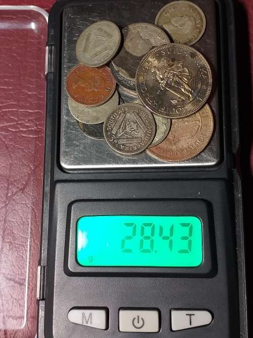 28,4 g x 50% SILVER SCRAP COINS - 14 g FINE SILVER - [Bid per gram to take all.]